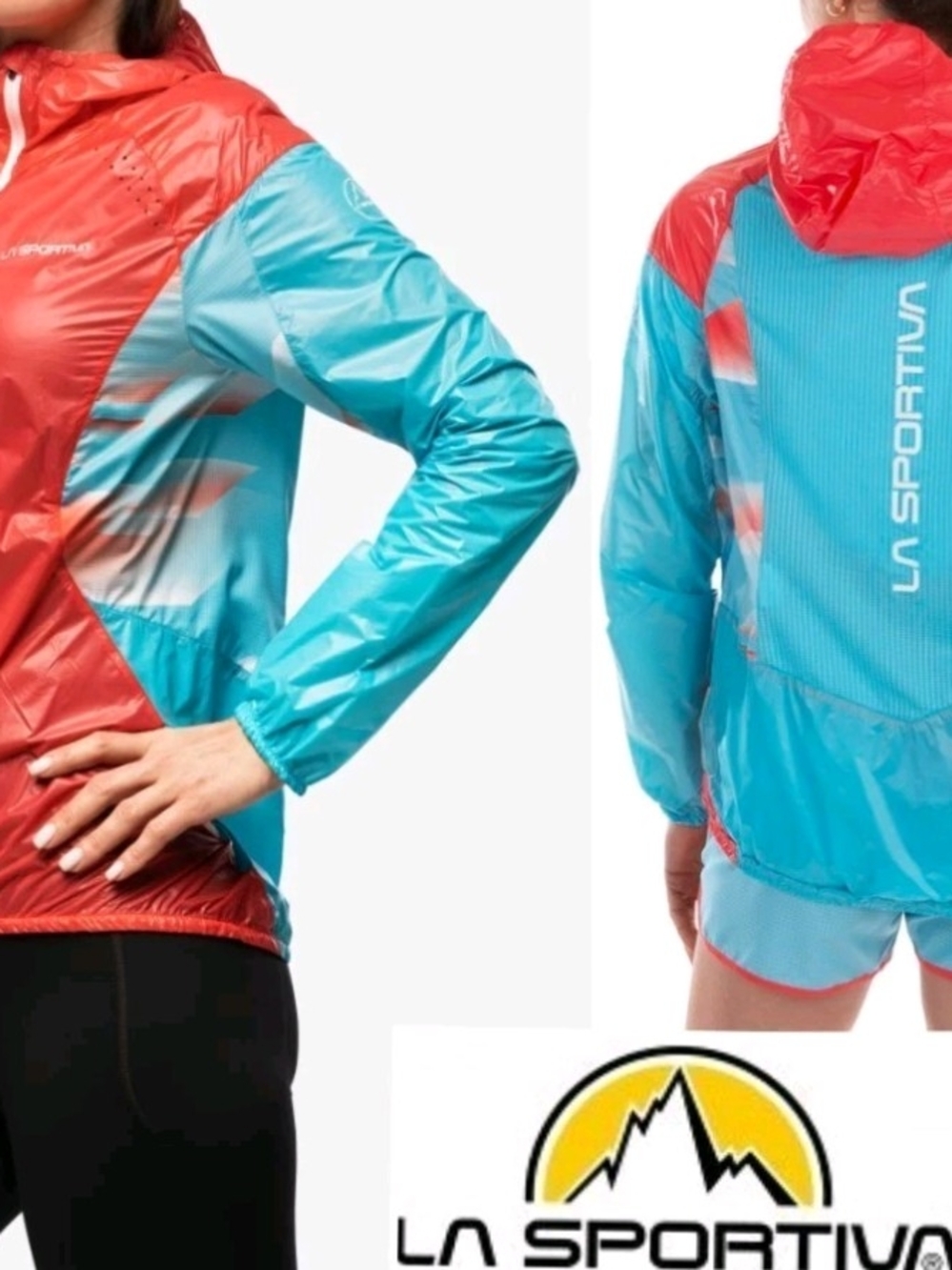 LA SPORTIVA Briza jacket trailrun water wind resistant ultralight Women L/XL